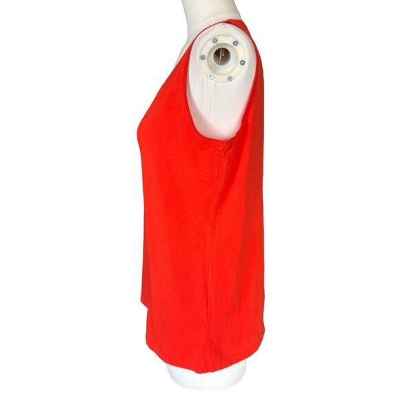 Jones New York Round Neck Sleeveless Pullover Tank Tee Women's Sz L - Picture 3 of 8